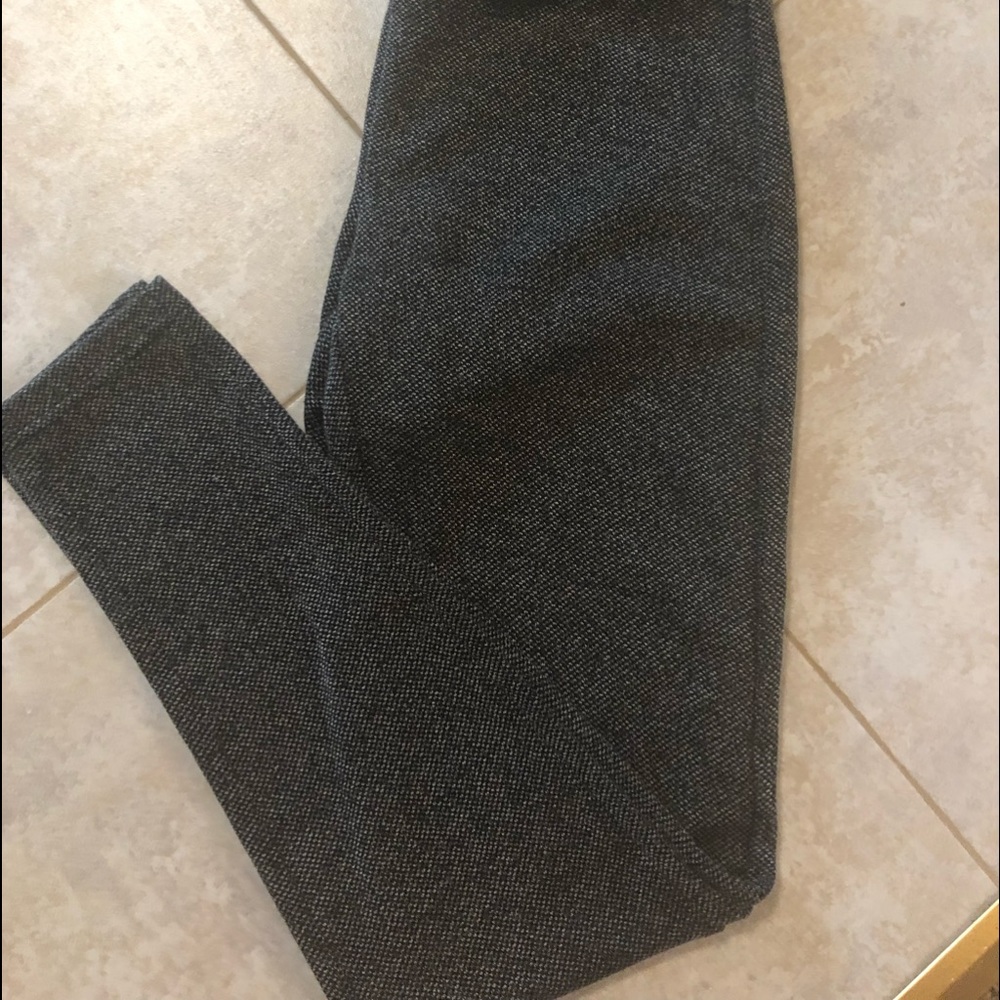 Black & White Skinny Work Pants